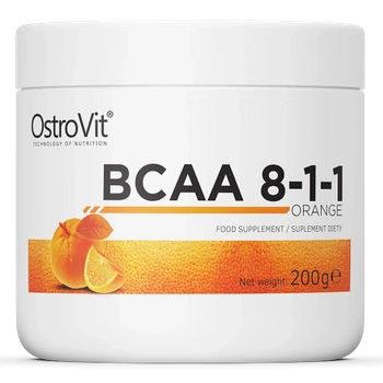 OstroVit BCAA 8-1-1 200 g smak pomarańczowy