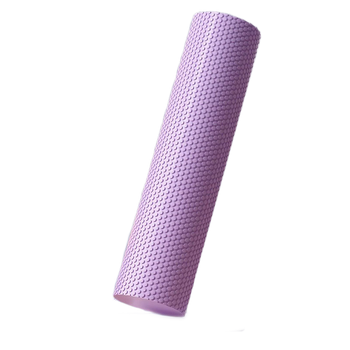 Wałek do masażu roller z wypustkami CARE+ 90 cm fioletowy