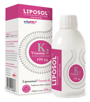 Aliness Liposol Liposomalna Witamina K2 (Vita MK7) 100 uq 250 ml