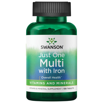 SWANSON Century Formula 130 tabs Witaminy Minerały Żelazo Kompleks