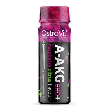 OstroVit A-AKG Shot 80 ml malinowo-cytrusowy