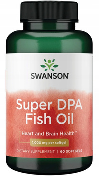 SWANSON Super DPA Olej z Ryb  60sgels