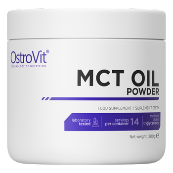 OstroVit Olej MCT w proszku 200 g naturalny