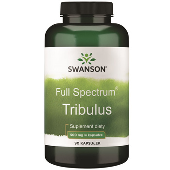 SWANSON FS Tribulus 500mg 90 kapsułek Buzdyganek Potencja Libido Seks