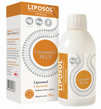 Aliness Liposol Liposomalna Curcumina 3 PLUS 250ml