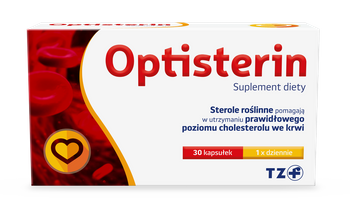 Suplement Polfa Tarchomin Optisterin 30 kapsułek