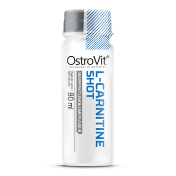 OstroVit L-karnityna Shot 80 ml grejpfrutowo-cytrynowo-limonkowy