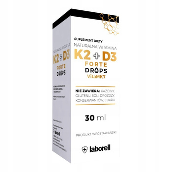 Laborell Witamina K2 + D3 FORTE Drops krople 30 ml