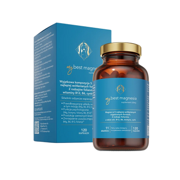 MyBestPharm MyBestMagnesia magnez 120 kapsułek