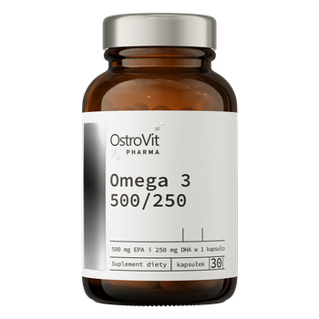 OstroVit Pharma Omega 3 500/250 30 kapsułek