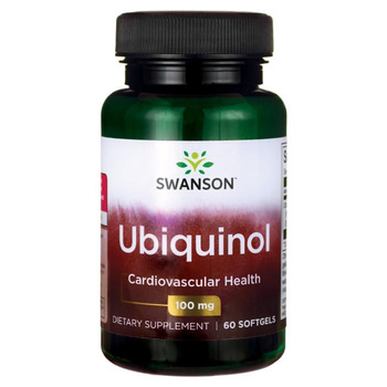 SWANSON Ubiquinol 100mg 60 kapsułek Ubichinol Koenzym Q10