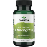 SWANSON FS Lemongrass 400mg 60 kapsułek