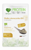BeOrganic Białko słonecznika BIO w proszku 200g