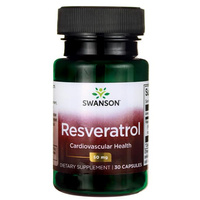 SWANSON Resweratrol 50mg 30kaps