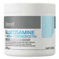 OstroVit Glukozamina + MSM + Chondroityna 150 g o smaku naturalnym