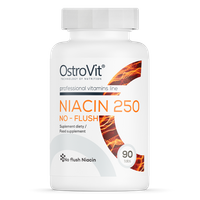 OstroVit Niacyna 250 NO-FLUSH 90 tabletek