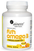 Aliness Fish Omega 3 Trójglicerydy 180/120 mg x 60 kapsułek