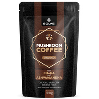 Solve Labs Mushroom Coffee 330g Chaga + Ashwagandha