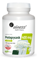 ALINESS Podagrycznik (Aegopodium podagraria L.) ekstrakt 10:1 400mg x 100 Vege caps 