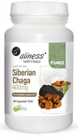 ALINESS Siberian Chaga ekstrakt 40, 400mg x 90 Vege caps.