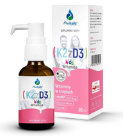 AVITALE Witamina K2 + D3 KIDS (Vita MK7) 25uq + D3 400IU Olive 30 ml 