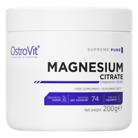 OstroVit Cytrynian Magnezu 200 g naturalny