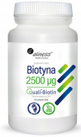 ALINESS Biotyna 2500 mcg QualiBiotin 120 t. VEGE
