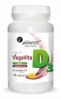 ALINESS Naturalna witamina D3 z alg VEGAN 2000 JU