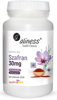 ALINESS Szafran Safrasol™ 2%/10% 30 mg x 90 tabletek VEGE