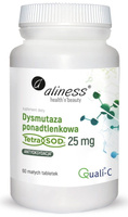 Aliness, Dysmutaza ponadtlenkowa (Tetra Sod) 25 mg x 60 vege tabs