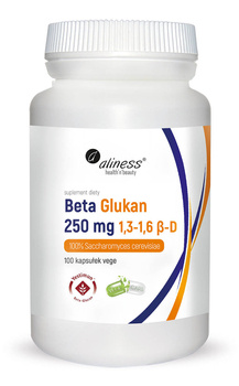 ALINESS Beta Glukan Yestimun® 1,3-1,6 β-D  250 mg x 100 Vege caps.