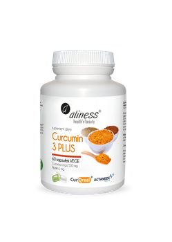 ALINESS Curcumin 500 mg Complex3 PLUS + Piperin