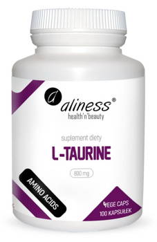 ALINESS L-Taurine 800 mg x 100 Vege caps