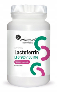 ALINESS Lactoferrin LFS 90% 100 mg x 60 kapsułek