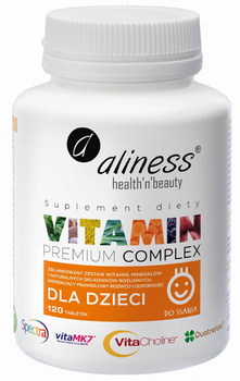 ALINESS Premium Vitamin Complex dla dzieci, proszek 120g