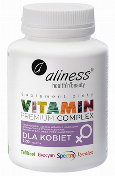 ALINESS Premium Vitamin Complex dla kobiet x 120 tabletek