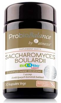 ALINESS ProbioBALANCE, Drożdzaki Saccharomyces Boualardii 5 mld/250mg x 30 vege caps.