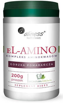 ALINESS eL-AMINO kompleks aminokwasowy pomarańcza, proszek 200g