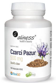 Aliness, Czarci Pazur 500mg x100 VEGE caps