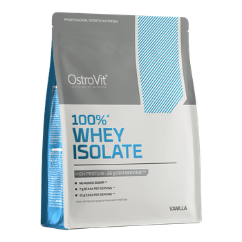 OstroVit 100% Whey Isolate 300 g białko WPI o smaku waniliowym