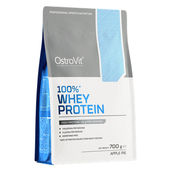 OstroVit 100% Whey Protein 700 g białko WPC o smaku szarlotkowym