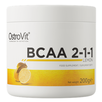 OstroVit BCAA 2-1-1 200 g cytrynowy