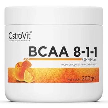 OstroVit BCAA 8-1-1 200 g smak pomarańczowy