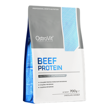 OstroVit Beef Protein 700 g czekoladowo-kokosowy