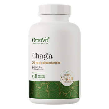 OstroVit Chaga VEGE 60 tabletek