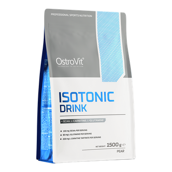 OstroVit Izotonik Drink 1500 g elektrolity o smaku gruszkowym