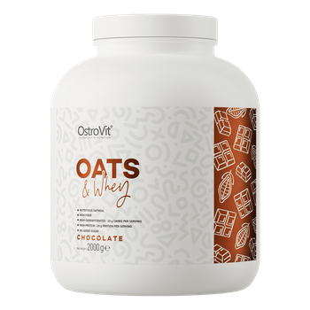 OstroVit OATS & Whey 2000 g smak czekoladowy