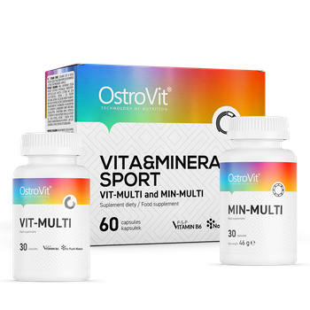 OstroVit VITA&MINERALS Sport 60 kapsułek