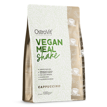 OstroVit Vegan Meal Shake 1000 g cappuccino