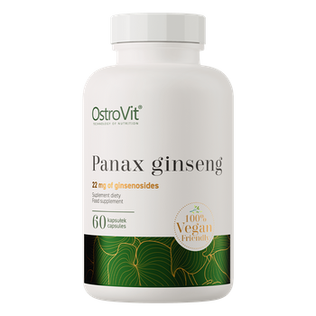 OstroVit Żeń-Szeń VEGE 60 kapsułek Panax ginseng